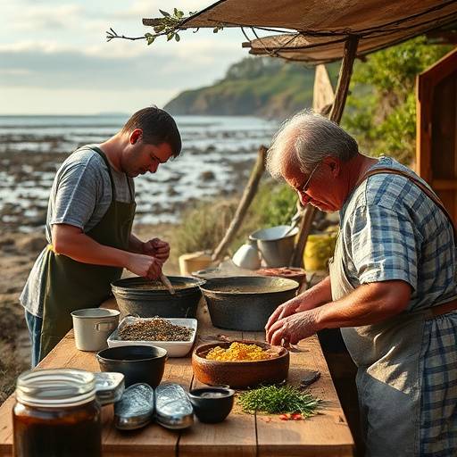 Coastal Foraging and Wild Cooking Workshop in Norfolk